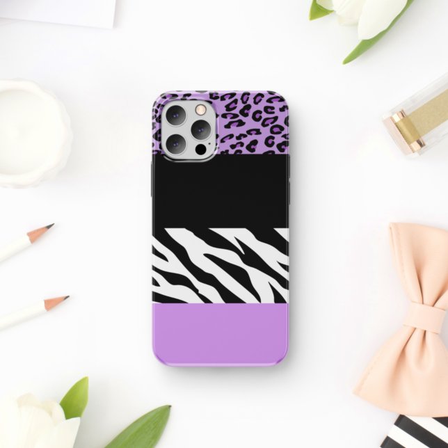 Leopard Print, Zebra Print, Animal Print, Purple (Creator Uploaded)