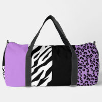 Leopard Print, Zebra Print, Animal Print, Purple
