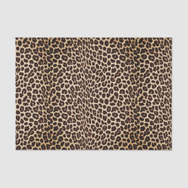 leopard printed  tissue paper (Front)