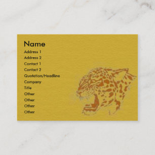 Leopard Profile Card