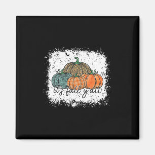 Leopard Pumpkin Autumn Its Fall Yall Thanksgiving Magnet