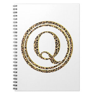 Leopard Q Spiral Notebook