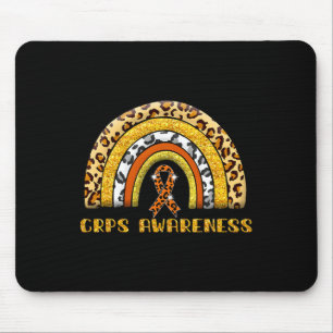 Leopard Rainbow Crps Warrior  Mouse Pad