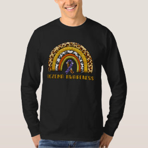Leopard Rainbow Eczema Warrior T-Shirt
