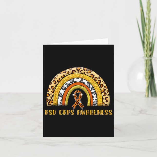Leopard Rainbow Rsd Crps Warrior  Card (Front)