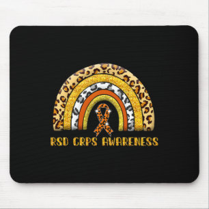 Leopard Rainbow Rsd Crps Warrior Mouse Pad