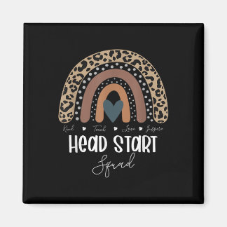 Leopard Rainbow Teacher Student, School Head Start Magnet