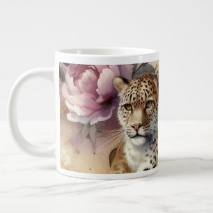 Leopard & Roses Mug