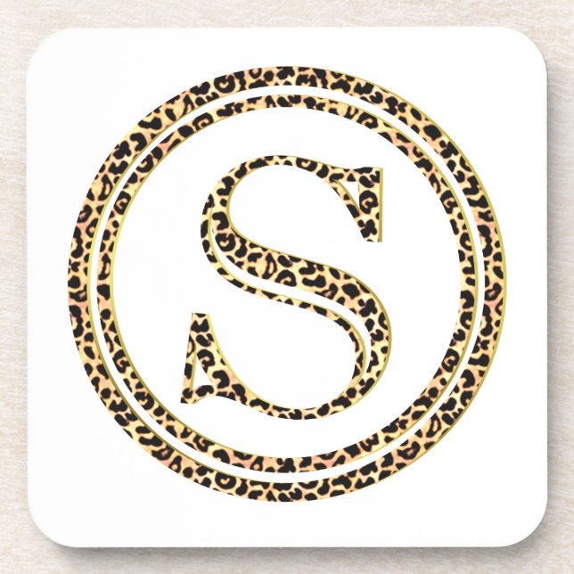 Leopard S Coaster (Front)