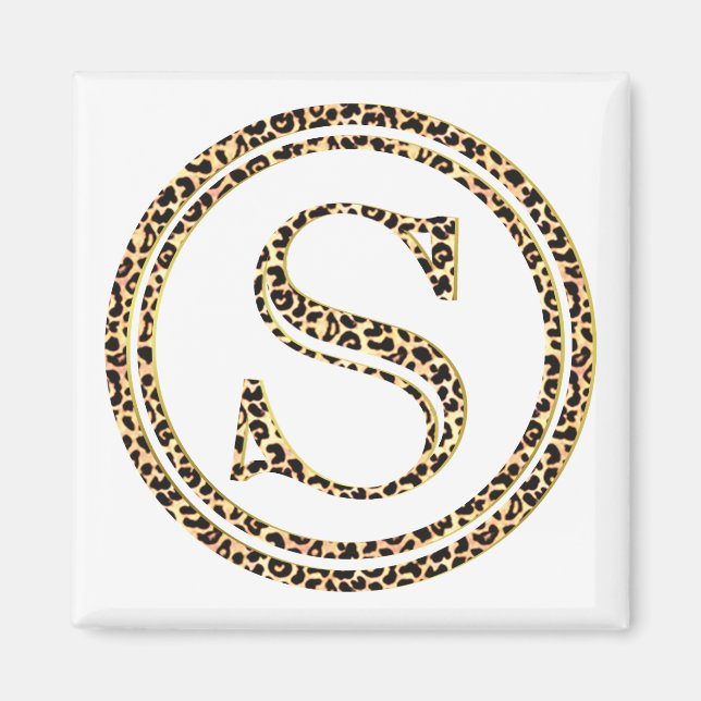 Leopard S Magnet (Front)