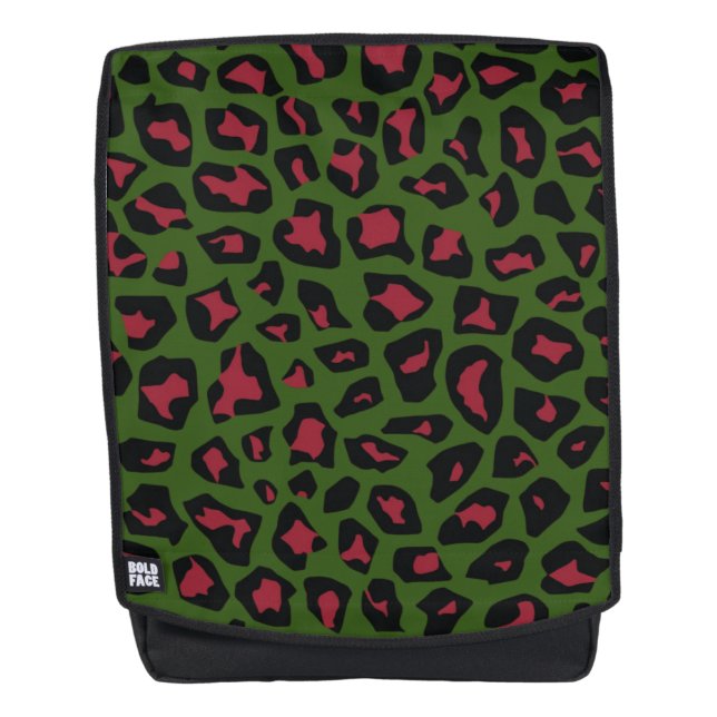 Leopard Seamless Pattern  Backpack (Front)