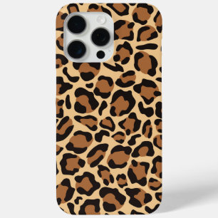 Leopard Seamless Pattern iPhone 15 Pro Max Case