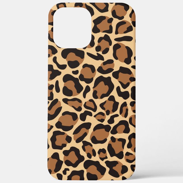 Leopard Seamless Pattern Case-Mate iPhone Case (Back)