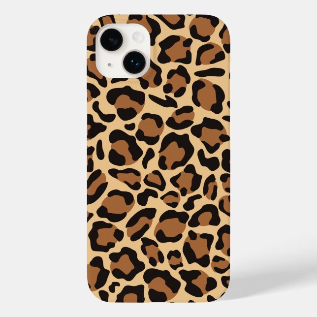 Leopard Seamless Pattern Case-Mate iPhone Case (Back)