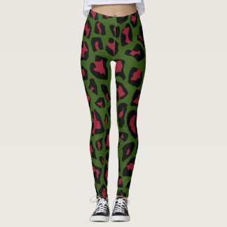 Leopard Seamless Pattern  Leggings