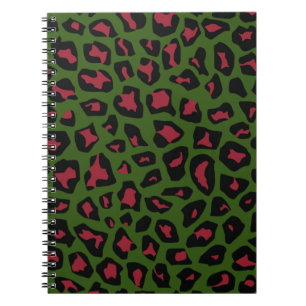 Leopard Seamless Pattern  Notebook