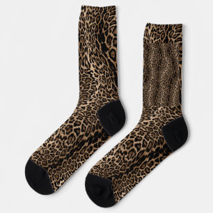 Leopard sheeta animal print sock