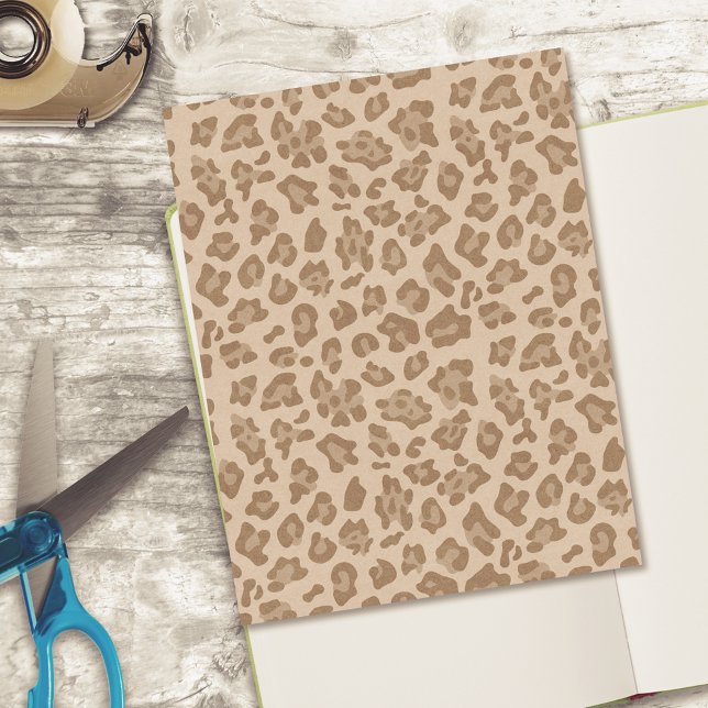 Leopard Skin Animal Print Scrapbook Cardstock (Creator Uploaded)