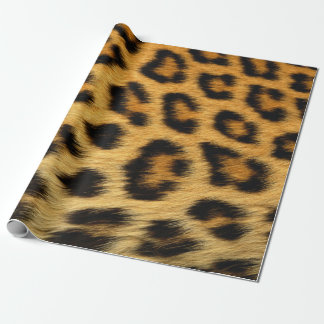 Leopard Skin Animal Print Wrapping Paper