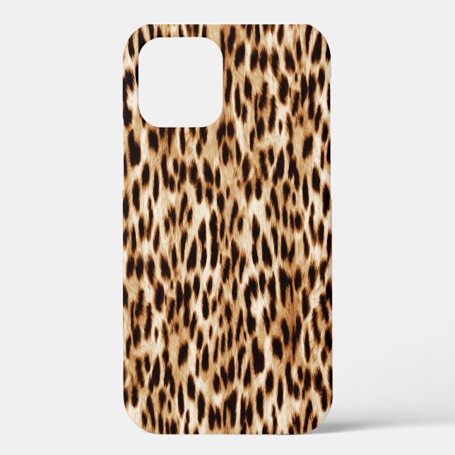 Leopard Skin, Authentic Wildlife Pattern. Case-Mate iPhone Case (Back)