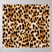 Leopard Skin, Authentic Wildlife Pattern.