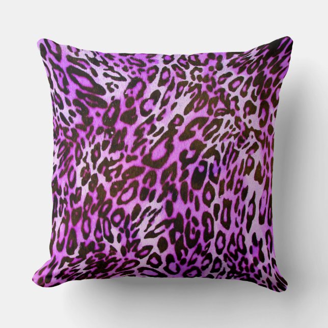 Leopard Skin C & D Image Options Pillows (Front)