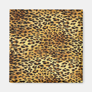Leopard Skin Camouflage Pattern Magnet