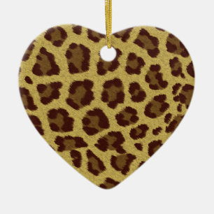 Leopard Skin Ceramic Tree Decoration