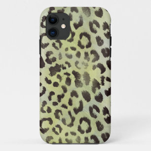 Leopard Skin in Tangerine Lime Green Case-Mate iPhone Case