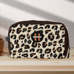 Leopard Skin, Modern Animal Pettern, Monogram Dopp Kit<br><div class="desc">Introducing our Leopard Skin Modern Animal Pattern Monogram Dopp Bag Kit from PixeliaDesigns, the ultimate fusion of sophistication and functionality for the modern woman. Crafted with a chic modern leopard skin motif pattern, this versatile Dopp Bag Kit is perfect for holding your makeup, toiletries, or golf essentials, making it a...</div>