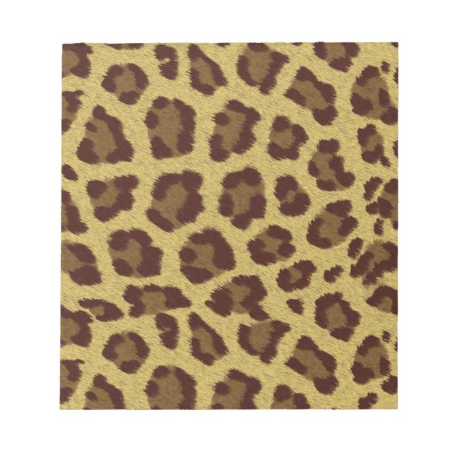 Leopard Skin Notepad (Front)
