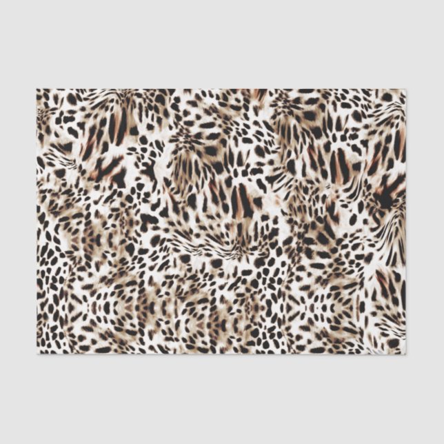 Leopard Skin Pattern Tissue Paper (Front)