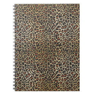 Leopard Skin Print Notebook