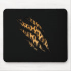 Leopard Skin Print Torn Claw