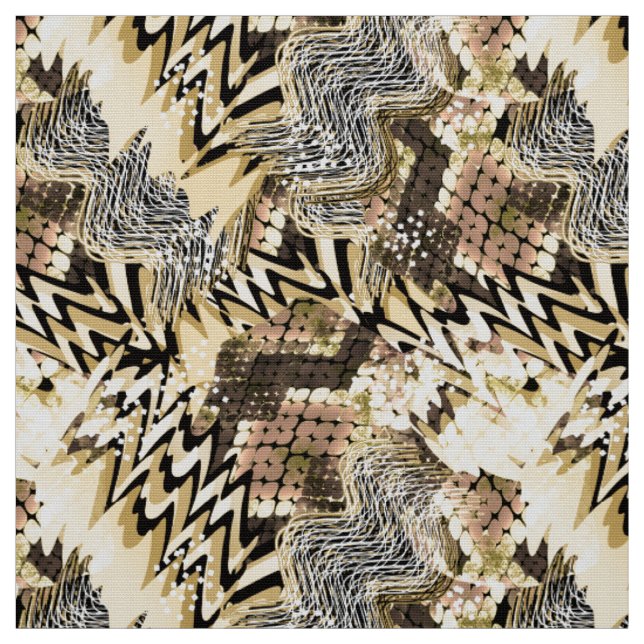 leopard skin, snakes fabric (Swatch)