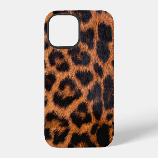 Leopard skin texture : Close-up leopard spot patte iPhone Case (Back)