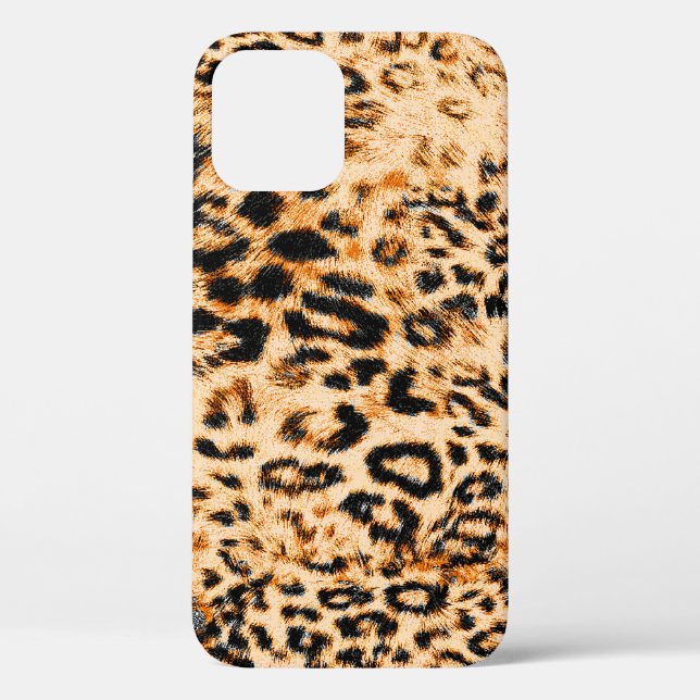 Leopard skin texture, leopard pattern Case-Mate iPhone case (Back)