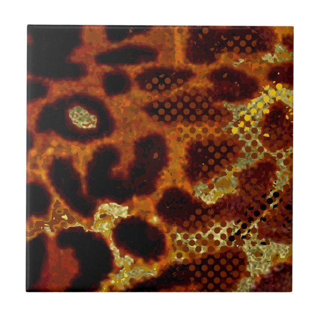 Leopard skin tile (Front)