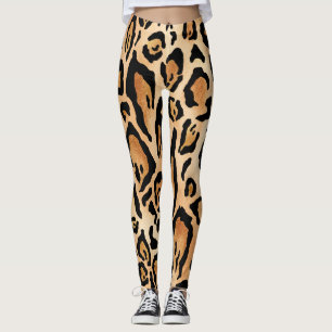 Leopard Skin: Timeless Seamless Pattern Leggings