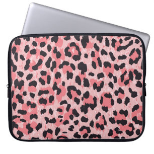 Leopard skin: vintage seamless texture laptop sleeve