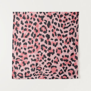 Leopard skin: vintage seamless texture tapestry