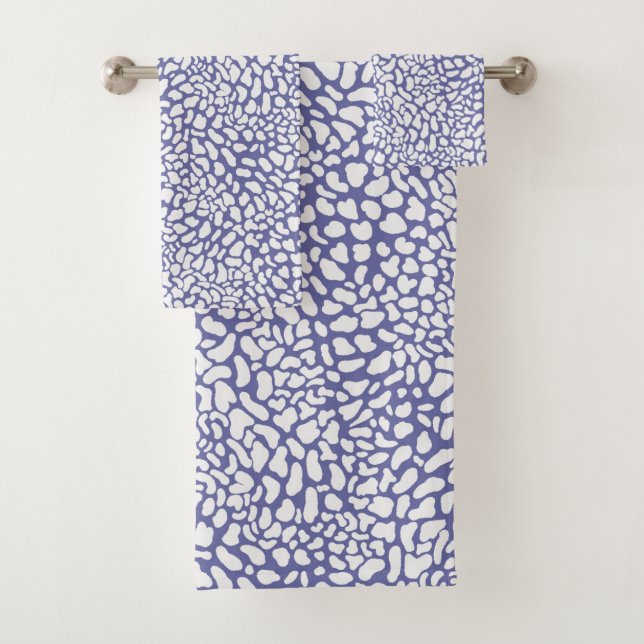 Leopard Spot Pattern 2 Bath Towel Set (Insitu)