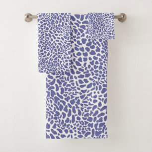 Leopard Spot Pattern Bath Towel Set
