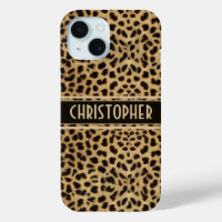 Leopard Spot Skin Print Personalised