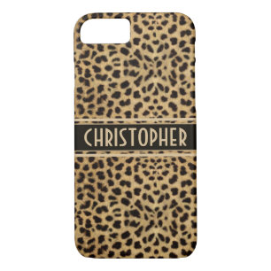 Leopard Spot Skin Print Personalised Case-Mate iPhone Case