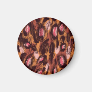 Leopard Spots African Animal Pattern Magnet