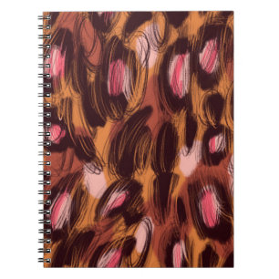 Leopard Spots African Animal Pattern Notebook