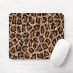 Leopard Spots Fur Jaguar Animal Cat skin Pattern.j Mouse Pad