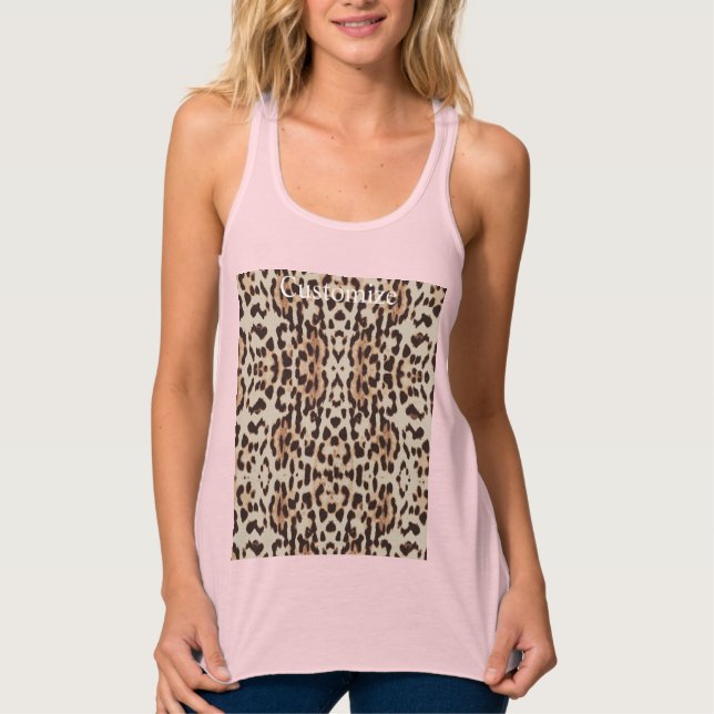 Leopard Spots Pattern Thunder_Cove Singlet (Front)