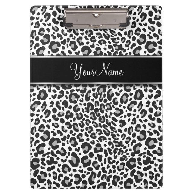 Leopard Spots Stylish Clipboard (Front)